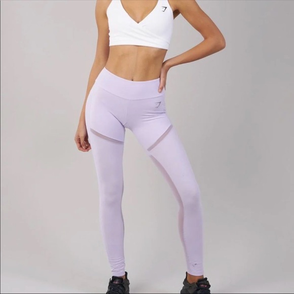 💜SOLD💜GymShark skimpy Mesh leggings - Picture 4 of 6